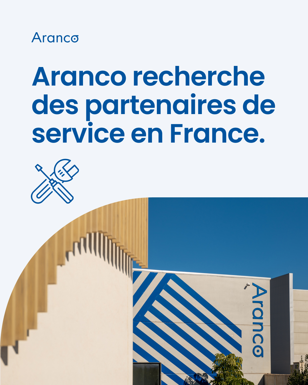 Aranco recherche des partenaires de service en France.